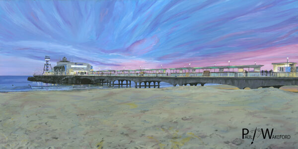 Bournemouth Pier Sunset Original