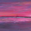 Crimson Sunset Over Studland Original