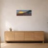 pbw-bournemouth-beach-hut-sunset-original-room Bournemouth Beach Hut Sunset – Original Painting