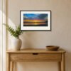 pbw-brean-down-sunset-print-framed-room Brean Down Sunset – Fine-Art Giclée Print