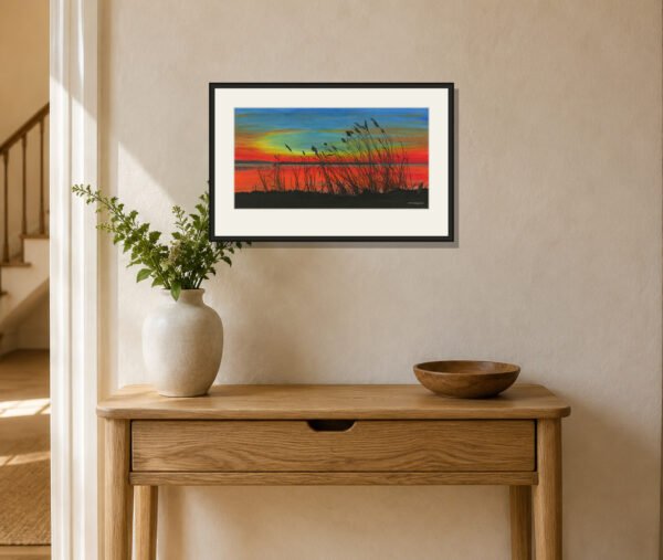 pbw-brownsea-through-the-seagrass-print-framed-room Brownsea Through the Seagrass – Fine-Art Giclée Print