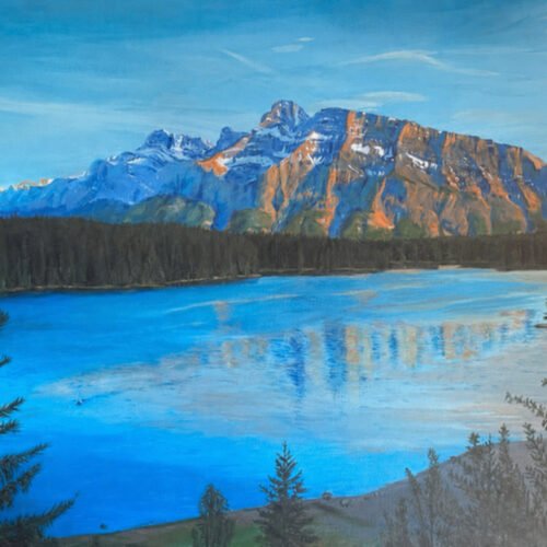 Canada Mountains – Original Painting