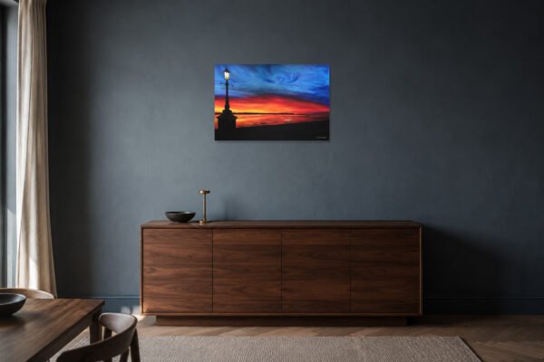 pbw-poole-harbour-at-dusk-original-room Poole Harbour at Dusk – Original Painting